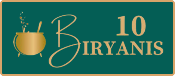 10 Biryanis