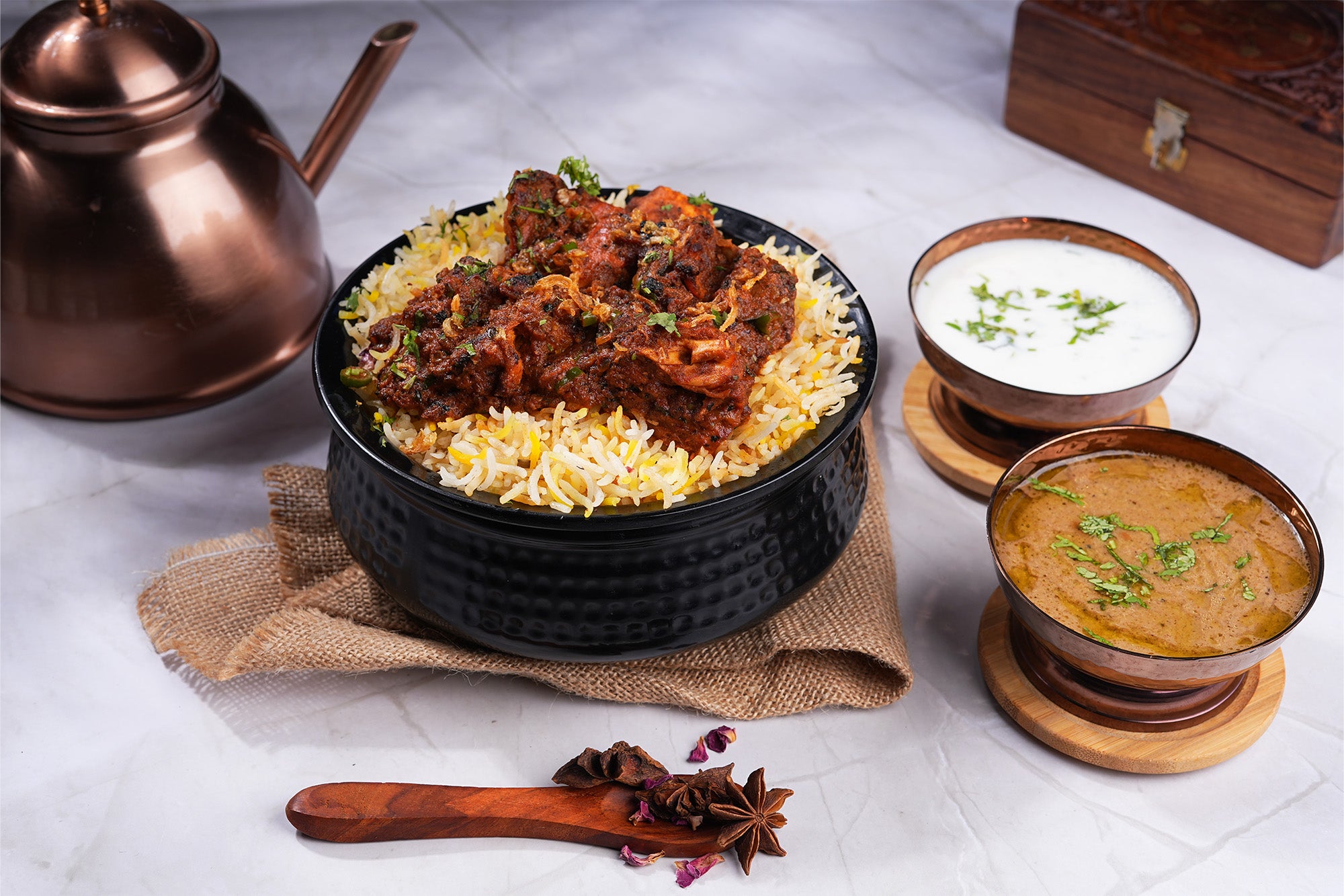 Butter Chicken Biryani