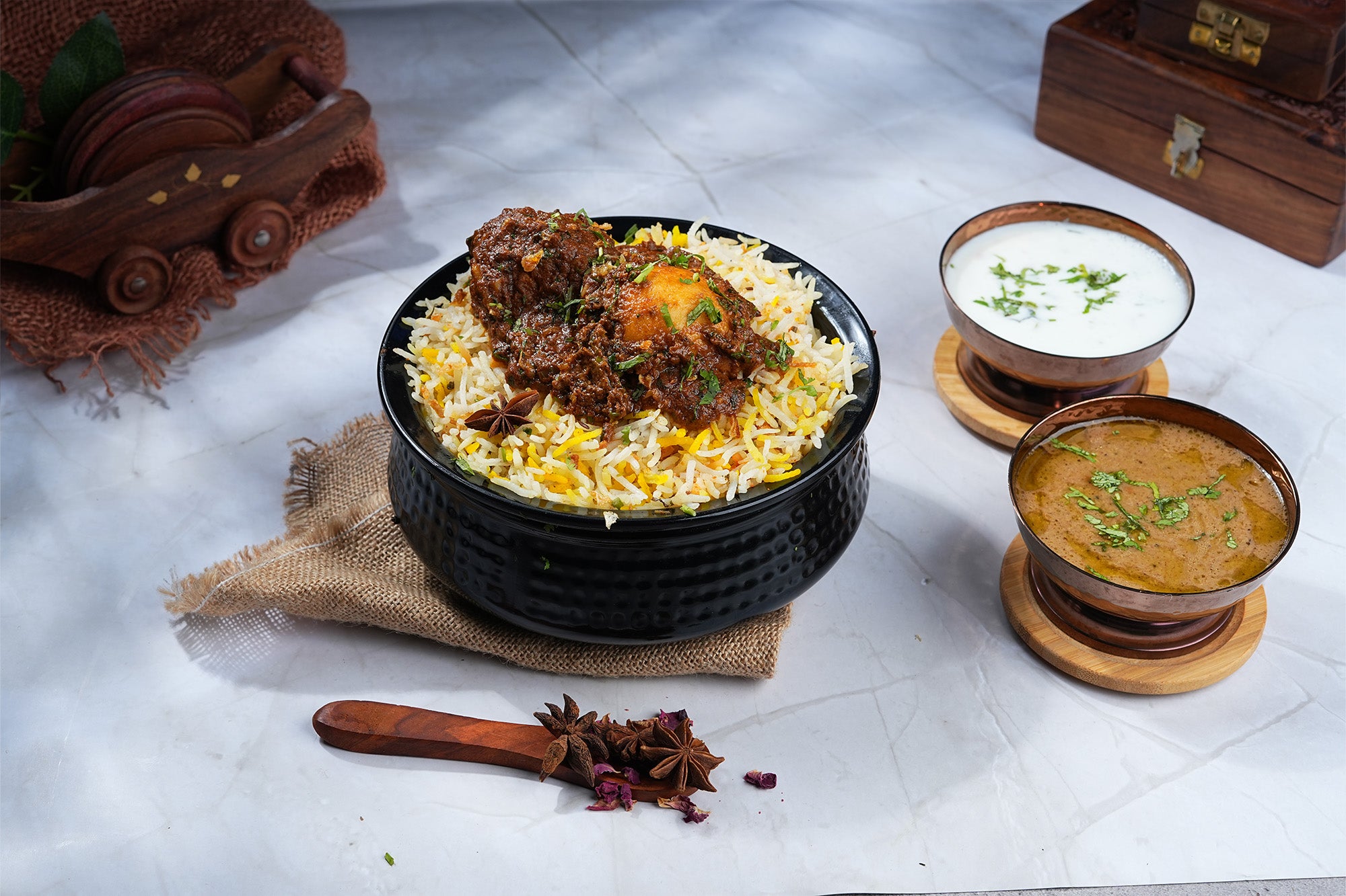 Double Egg Biryani