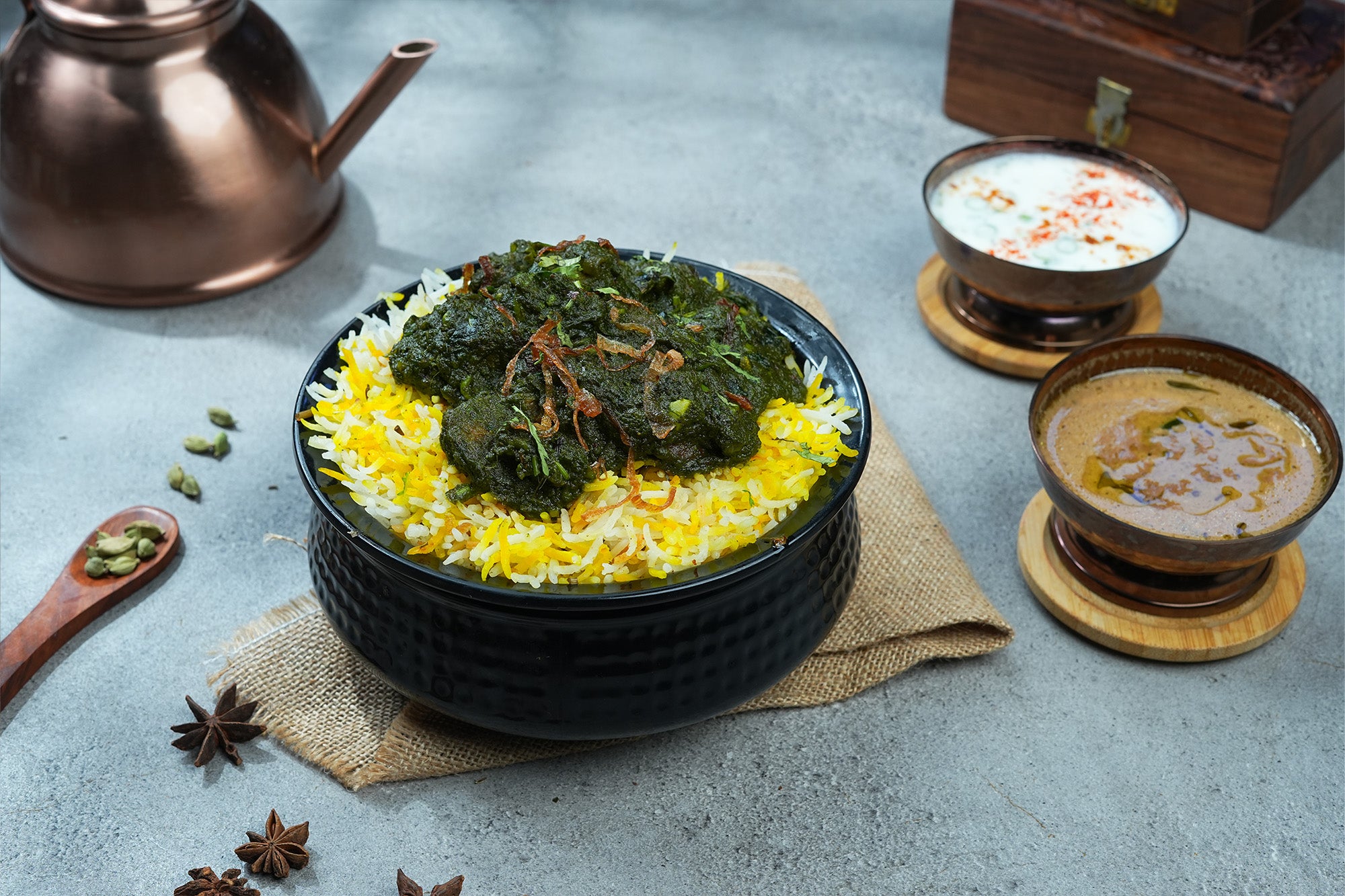 Gongura Mutton Biryani