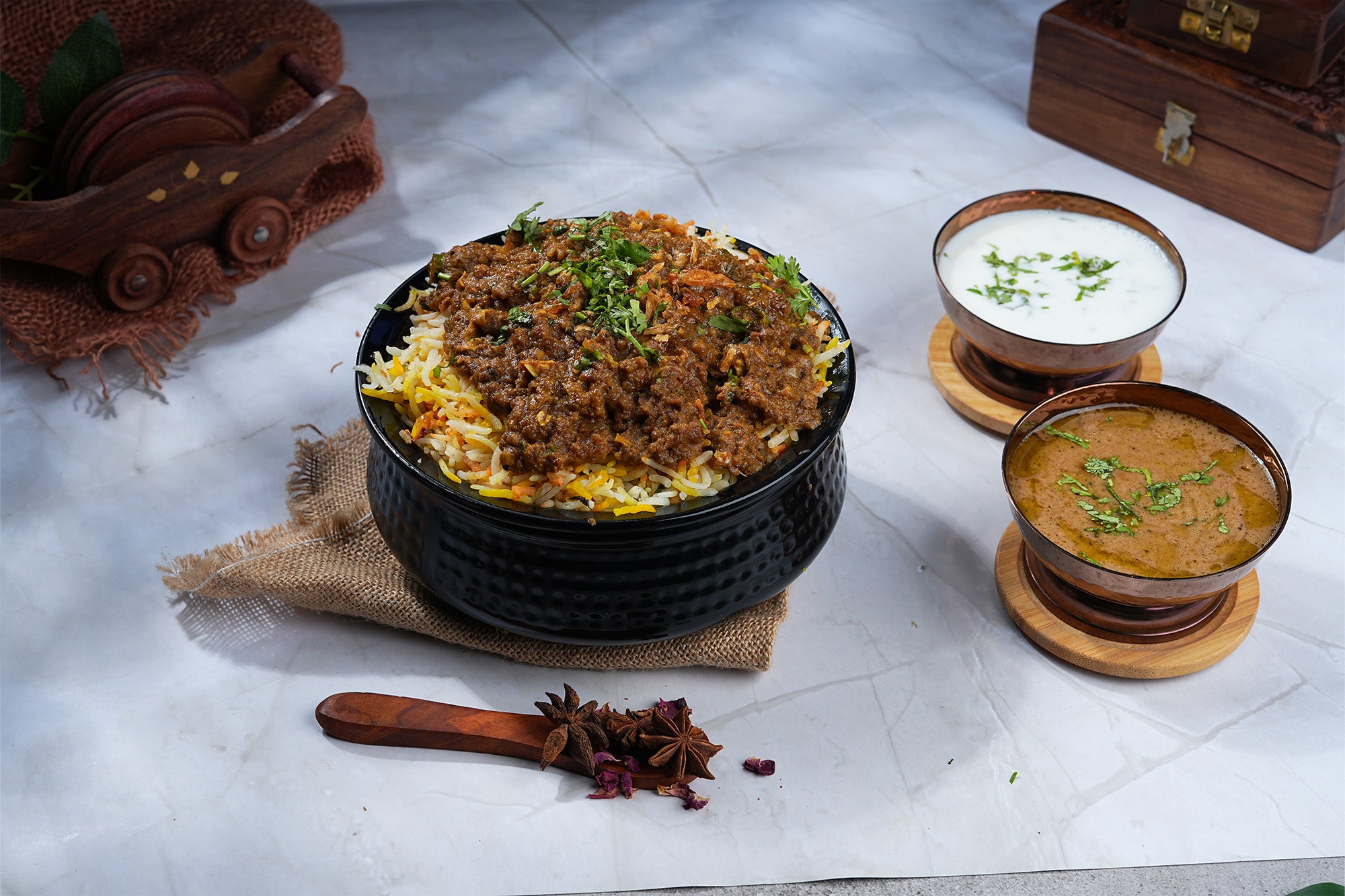 Mutton Keema Biryani